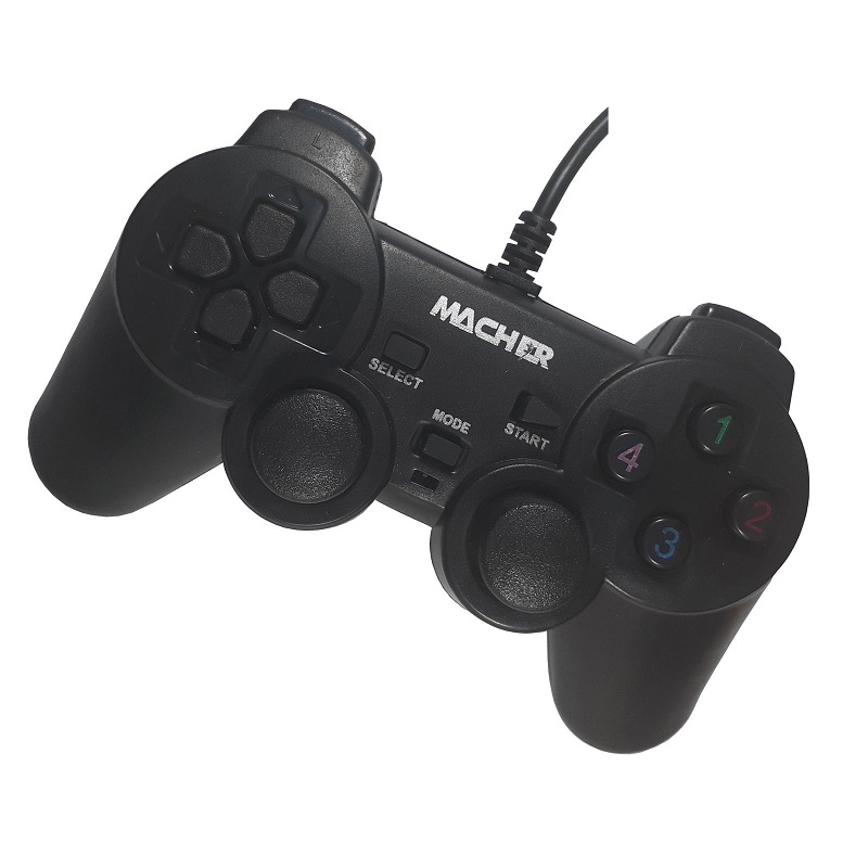 گیم پد تک شوکدار MR - 57 مچر (MACHER) (PS1 & PS2) - تصویر 3